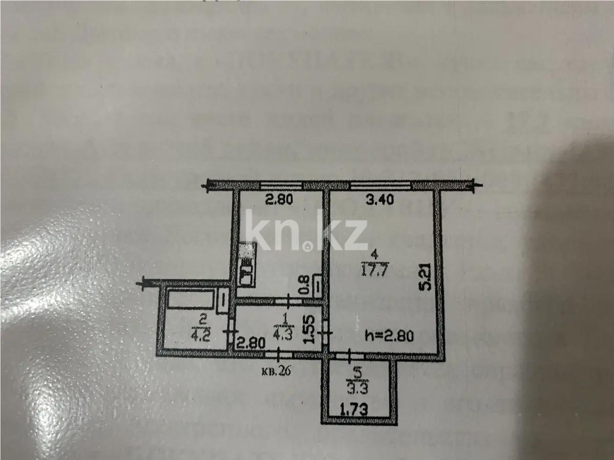 Продажа 1-комнатной квартиры, 40 м², мкр-н Жетысу-1, дом  32 в Алматы - фото 4