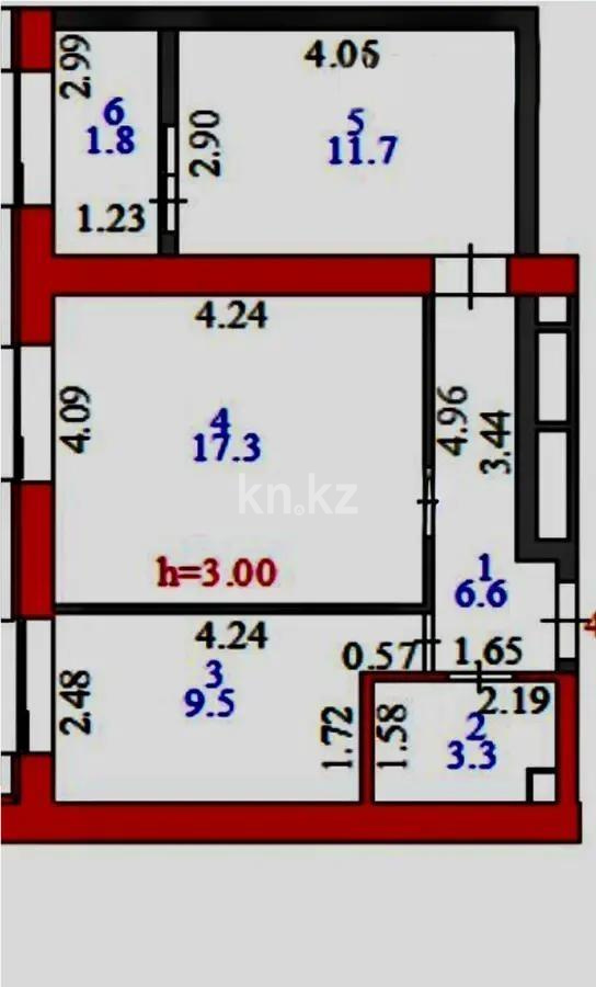 Продажа 2-комнатной квартиры, 52 м² - Продажа действующего бизнеса в Балхаше фото 5 из 5