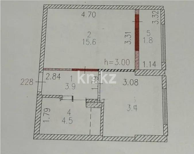 Продажа 2-комнатной квартиры, 38 м² в Астане - фото 6