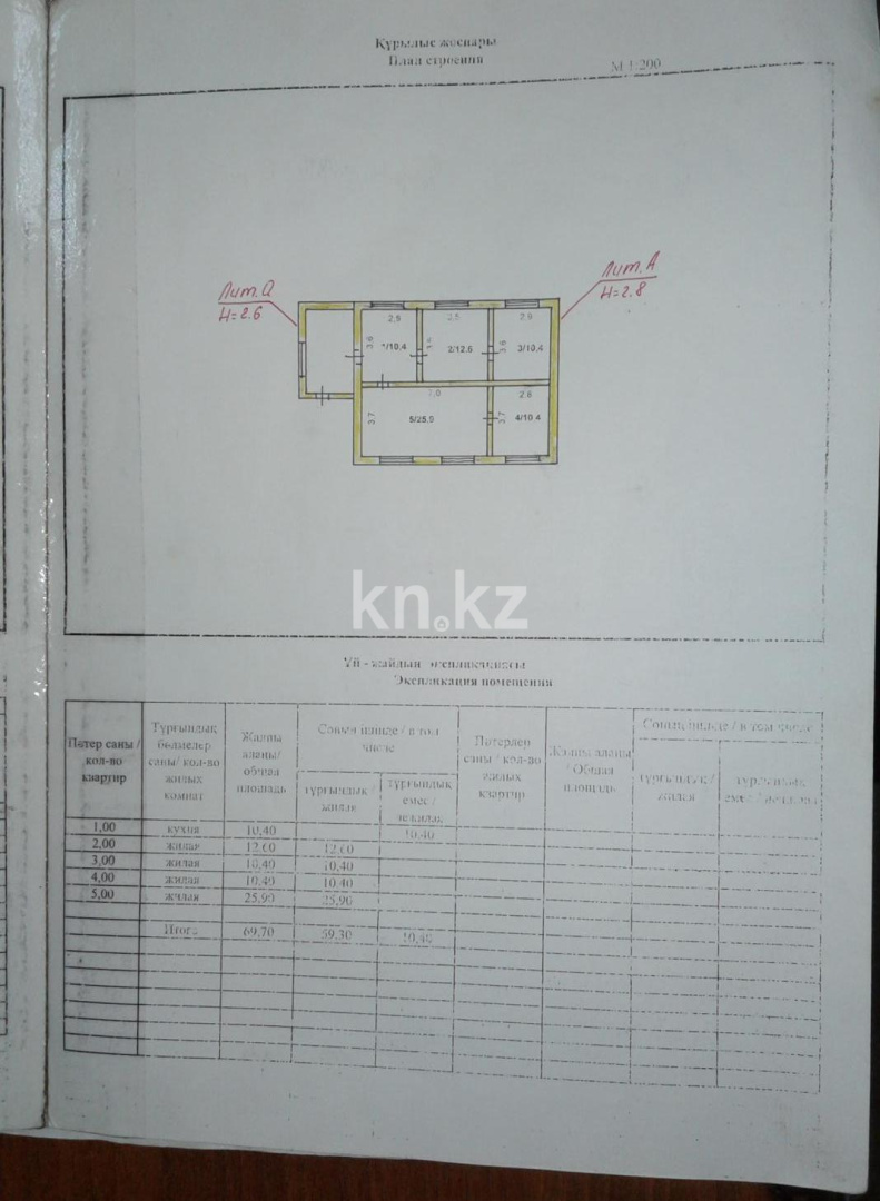 Продажа 6-комнатного дома, 1 м², Молодежная, дом  7 - Продажа квартир в Акмолинской области фото 2 из 2