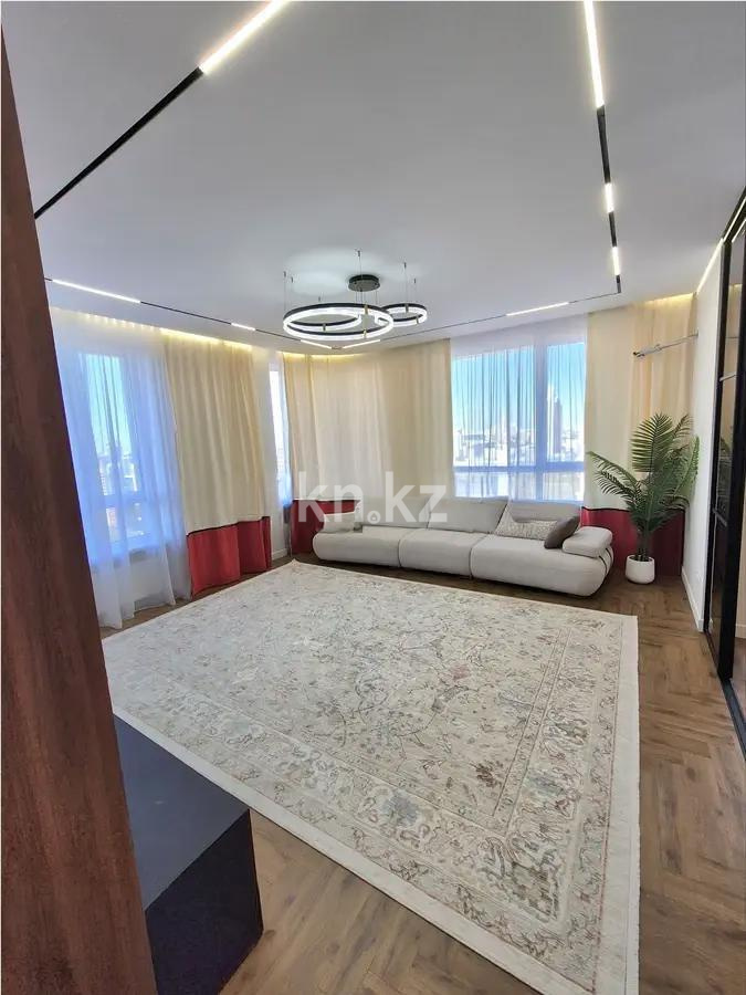 Продажа 3-комнатной квартиры, 107.2 м², ул. Сыганак, дом  52 - Продажа квартир в Астане фото 1 из 7