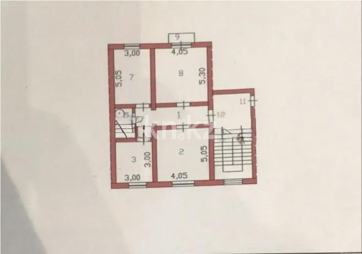 Продажа 3-комнатной квартиры, 80 м², ул. Ауэзова, дом  17а - Продажа и аренда недвижимости в Абае фото 8 из 8