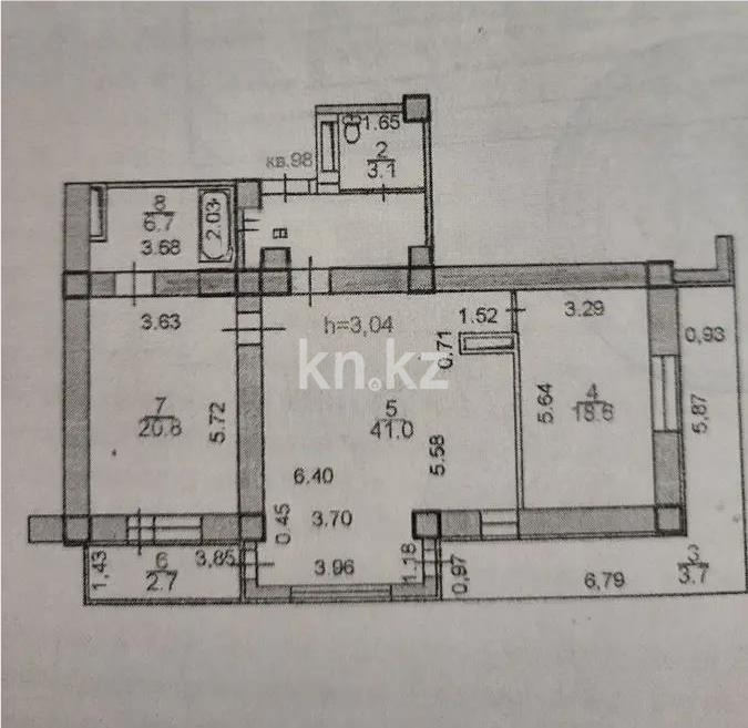 Продажа 3-комнатной квартиры, 104.9 м² - Продажа трехкомнатных квартир в Казахстане - страница 4 фото 5 из 5