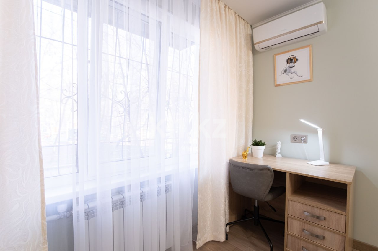 Аренда 1-комнатной квартиры посуточно, 32 м², ул. Шагабутдинова, дом  8 - пр. Жибек жолы - Аренда  однокомнатных квартир посуточно в Алматы с фото фото 4 из 24