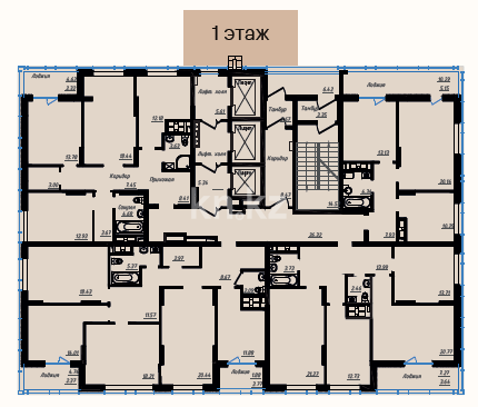 Продажа квартиры, 866 м², пр. Мангилик Ел, дом  62 - ул. Онгарсыновой - Продажа  пятикомнатных квартир в новостройках Астаны фото 6 из 6