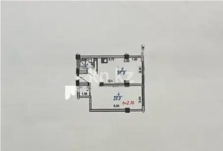 Продажа 1-комнатной квартиры, 47.1 м², ул. Володарского, дом  40а - Продажа  однокомнатных квартир в Алматы фото 4 из 4