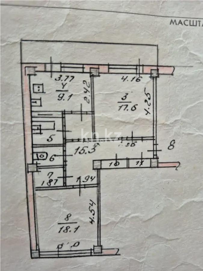 Продажа 2-комнатной квартиры, 70 м², ул. Кабанбай батыра, дом  138 в Алматы - фото 5