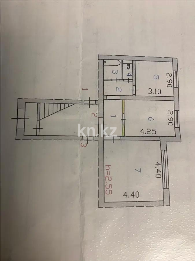 Продажа 2-комнатной квартиры, 52 м² - Продажа двухкомнатных квартир от собственников в Абае фото 2 из 2