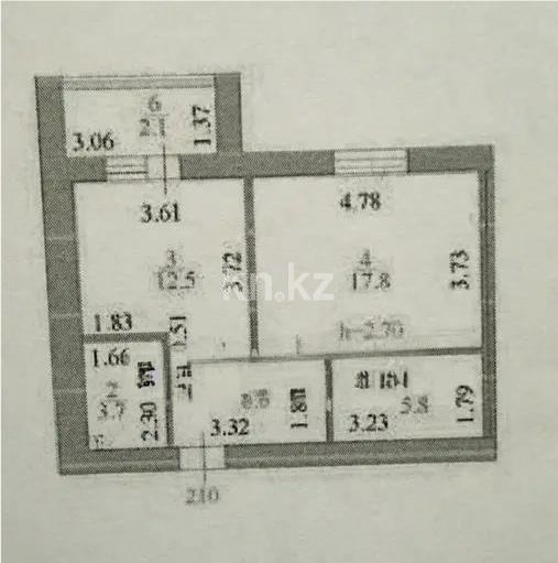 Продажа 2-комнатной квартиры, 50 м² в Астане - фото 6