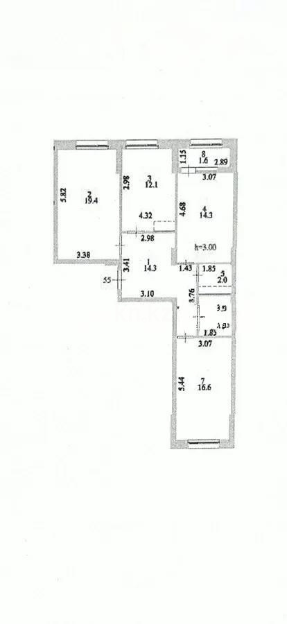 Продажа 3-комнатной квартиры, 84 м² - Продажа трехкомнатных квартир в Астане - страница 61 фото 1 из 1