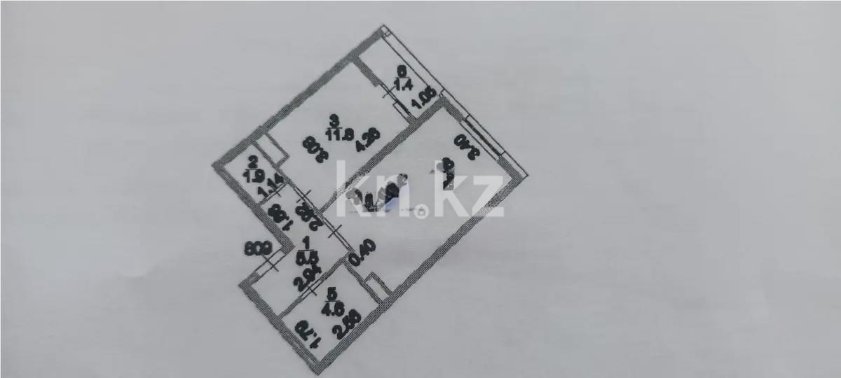 Продажа 1-комнатной квартиры, 44 м², ул. Бейбарыс Султан, дом  12 в Астане - фото 2