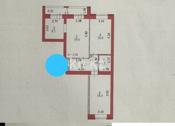 Продажа 3-комнатной квартиры, 79 м² - Продажа трехкомнатных квартир в р-не Есиль Астаны - страница 18 фото 29 из 29