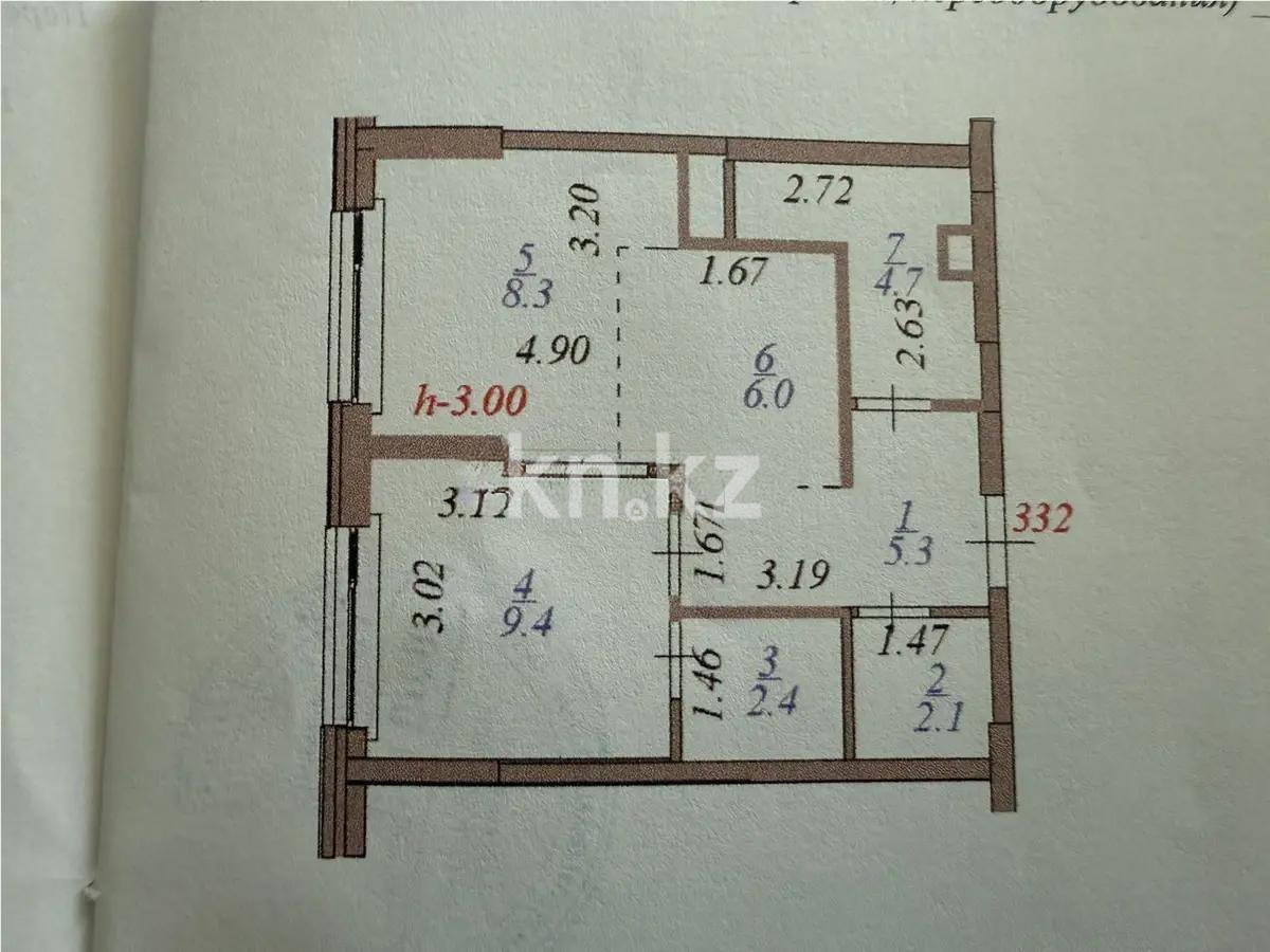 Продажа 2-комнатной квартиры, 38.2 м² - Продажа  двухкомнатных квартир в новостройках Астаны - страница 2 фото 3 из 3