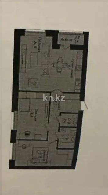 Продажа 3-комнатной квартиры, 82.4 м², ул. Толе би, дом  1 стр в Астане