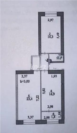 Продажа 2-комнатной квартиры, 68 м² - Продажа квартир в р-не Нура Астаны - страница 90 фото 5 из 5