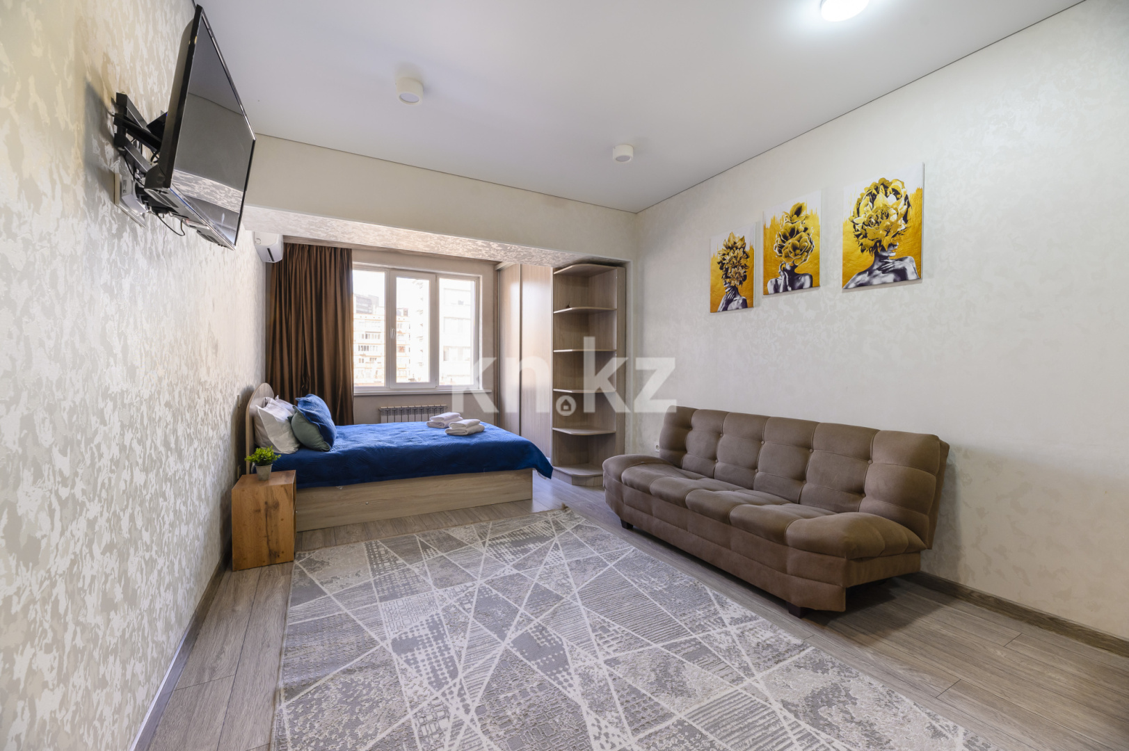 Аренда 1-комнатной квартиры посуточно, 45 м² - Аренда однокомнатных квартир посуточно в Алматы фото 7 из 24