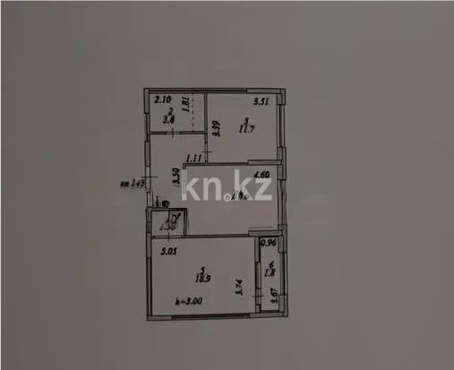 Продажа 2-комнатной квартиры, 61.1 м² - Продажа двухкомнатных квартир от собственников в Астане - страница 30 фото 3 из 3