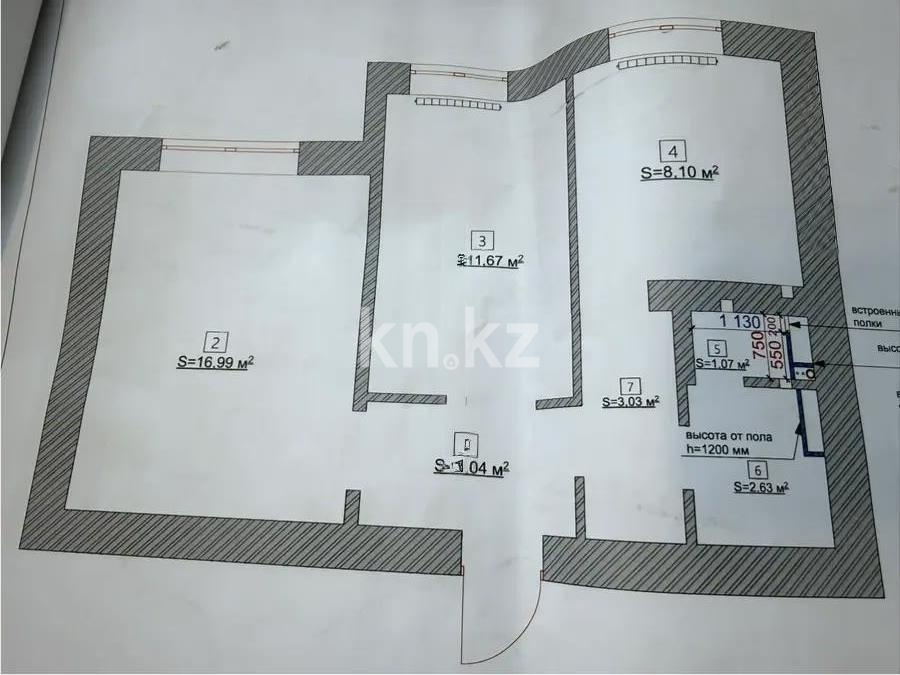 Продажа 2-комнатной квартиры, 48 м² в Караганде - фото 5