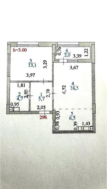 Продажа 2-комнатной квартиры, 46.5 м², ул. Е-669, дом  4 - Продажа квартир в Астане фото 1 из 1