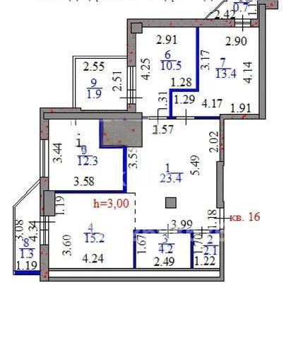 Продажа 3-комнатной квартиры, 85 м² - Продажа  трехкомнатных квартир в новостройках Астаны - страница 8 фото 1 из 1