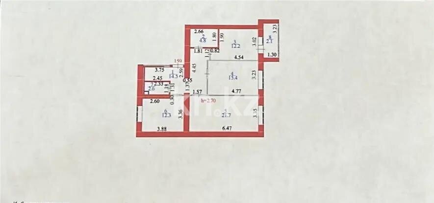 Продажа 3-комнатной квартиры, 83.5 м² в Астане - фото 8