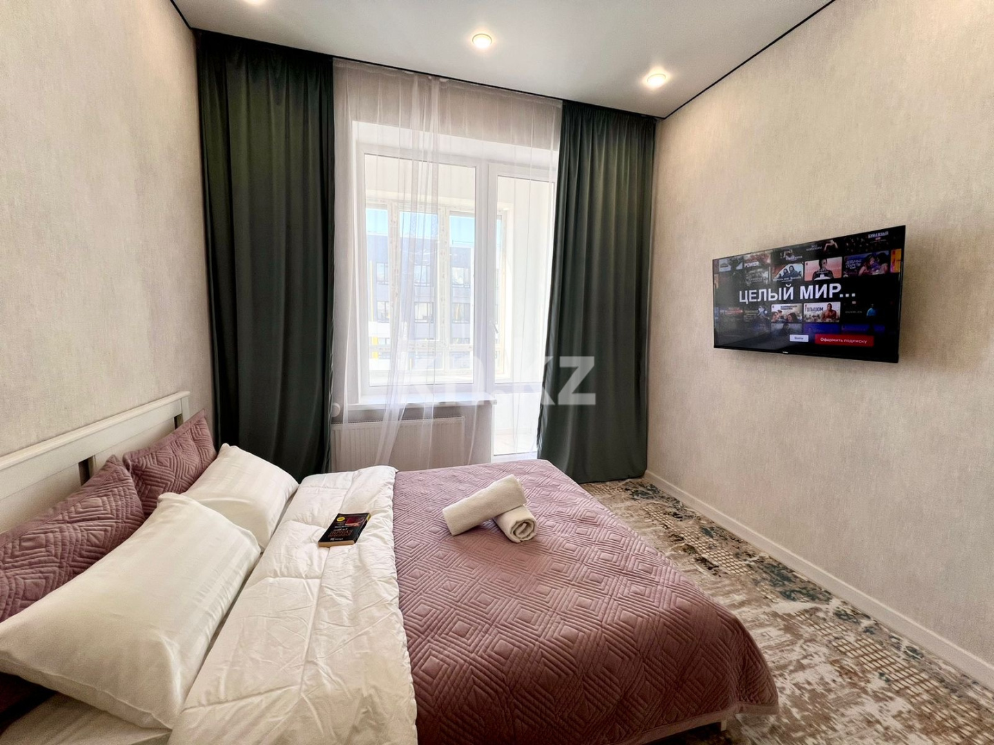 Аренда 1-комнатной квартиры посуточно, 39 м², пр. Туран, дом  55/6 - Аренда квартир посуточно в Астане с фото фото 4 из 11