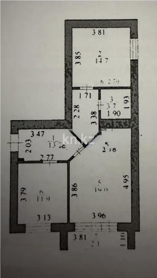 Продажа 2-комнатной квартиры, 66 м² - Продажа квартир в Астане в р-не Байконур фото 6 из 6