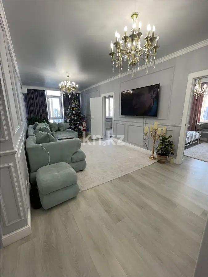 Продажа 3-комнатной квартиры, 74 м², мкр-н Дарабоз, дом  61 - Продажа  трехкомнатных квартир в новостройках Алматы без посредников фото 1 из 6