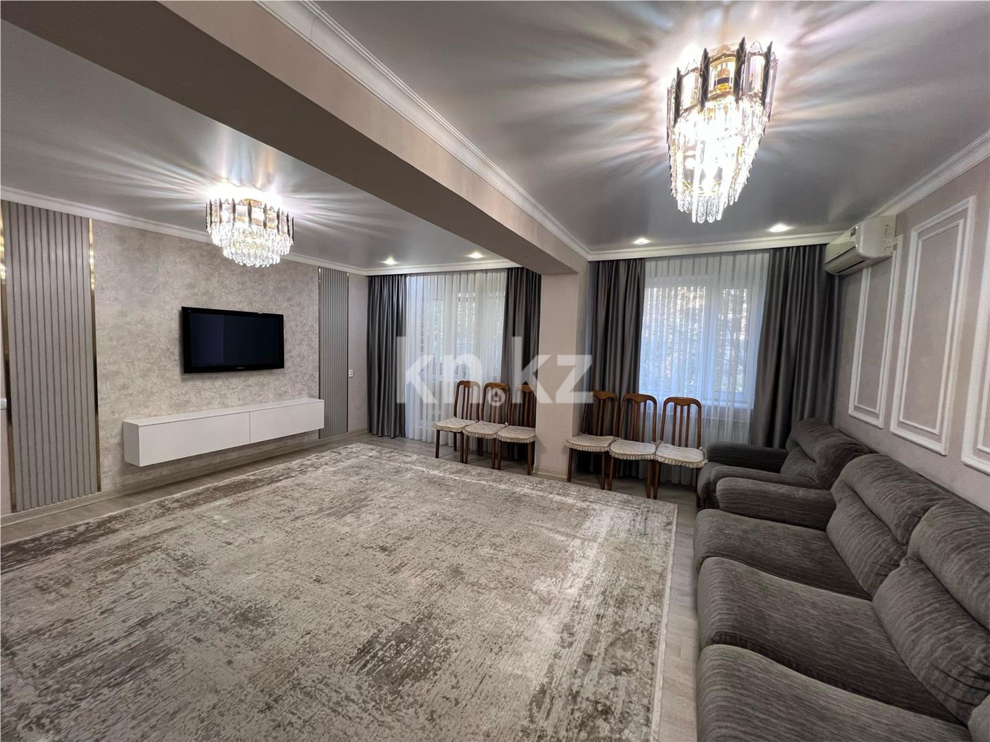 Продажа 3-комнатной квартиры, 85 м², ул. Дюсембекова, дом  35 - Продажа квартир в Караганде с фото фото 1 из 17