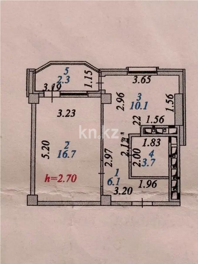Продажа 1-комнатной квартиры, 38.9 м², ул. Иманбаевой, дом  10 - Продажа квартир в Астане фото 5 из 5