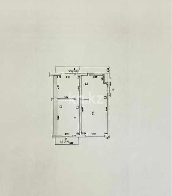 Продажа 2-комнатной квартиры, 90 м² - Продажа двухкомнатных квартир в монолитно-каркасном доме в Алматы - страница 7 фото 2 из 2