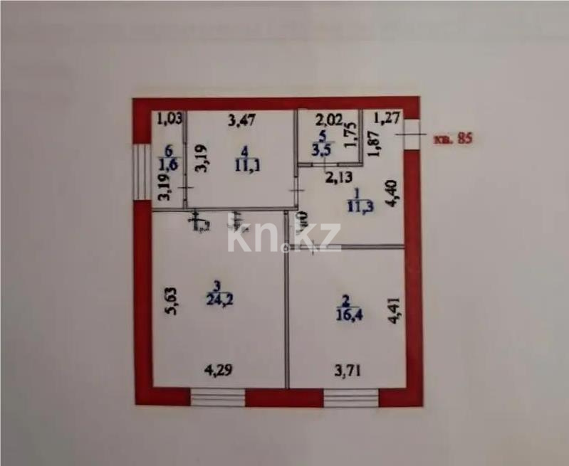 Продажа 2-комнатной квартиры, 68.1 м² - Продажа квартир в новостройках Астаны с фото - страница 161 фото 4 из 4