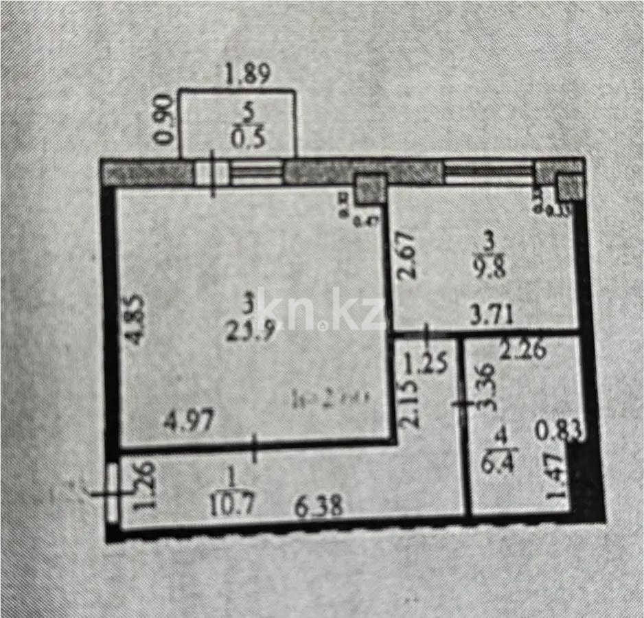 Продажа 1-комнатной квартиры, 51 м², пр. Республики, дом  1/2 - Продажа  однокомнатных квартир в Караганде фото 7 из 7