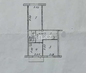 Продажа 2-комнатной квартиры, 52.05 м² - Продажа квартир в Усть-Каменогорске фото 4 из 16