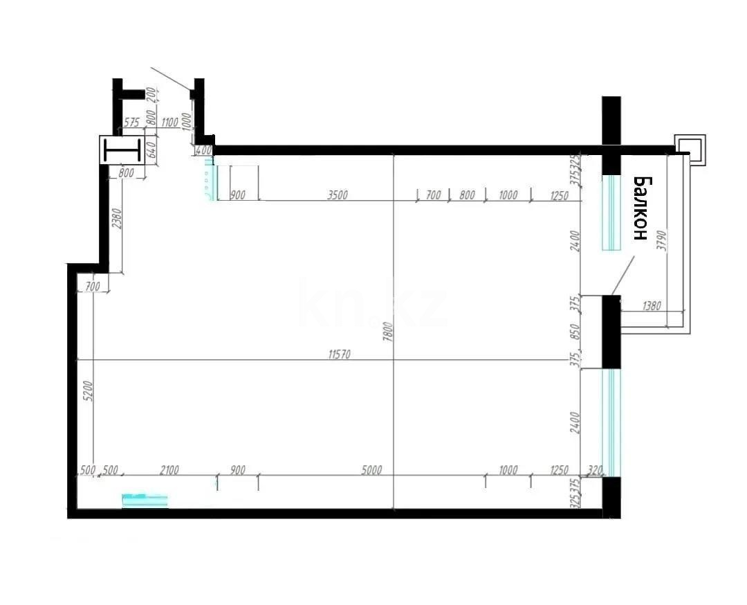 Продажа 3-комнатной квартиры, 88.5 м² в Алматы