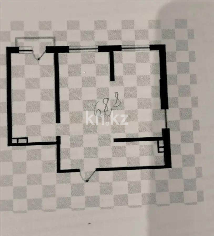 Продажа 3-комнатной квартиры, 69 м², мкр-н Нуркент, дом  9 - Продажа  трехкомнатных квартир в Алматы фото 1 из 1