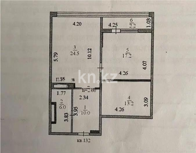 Продажа 3-комнатной квартиры, 73 м² - Недвижимость в Казахстане - страница 24 фото 1 из 1
