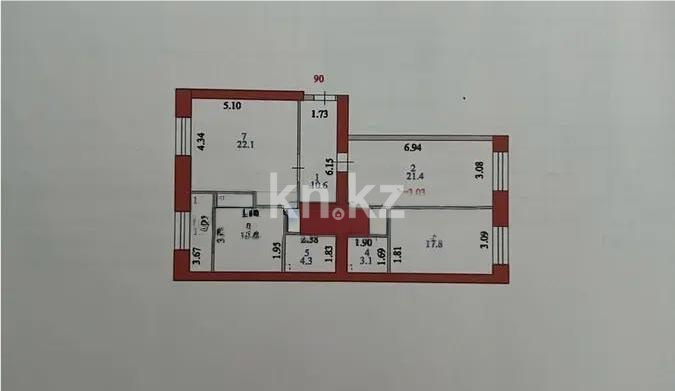 Продажа 3-комнатной квартиры, 95 м² - Продажа квартир в Казахстане - страница 29 фото 5 из 5