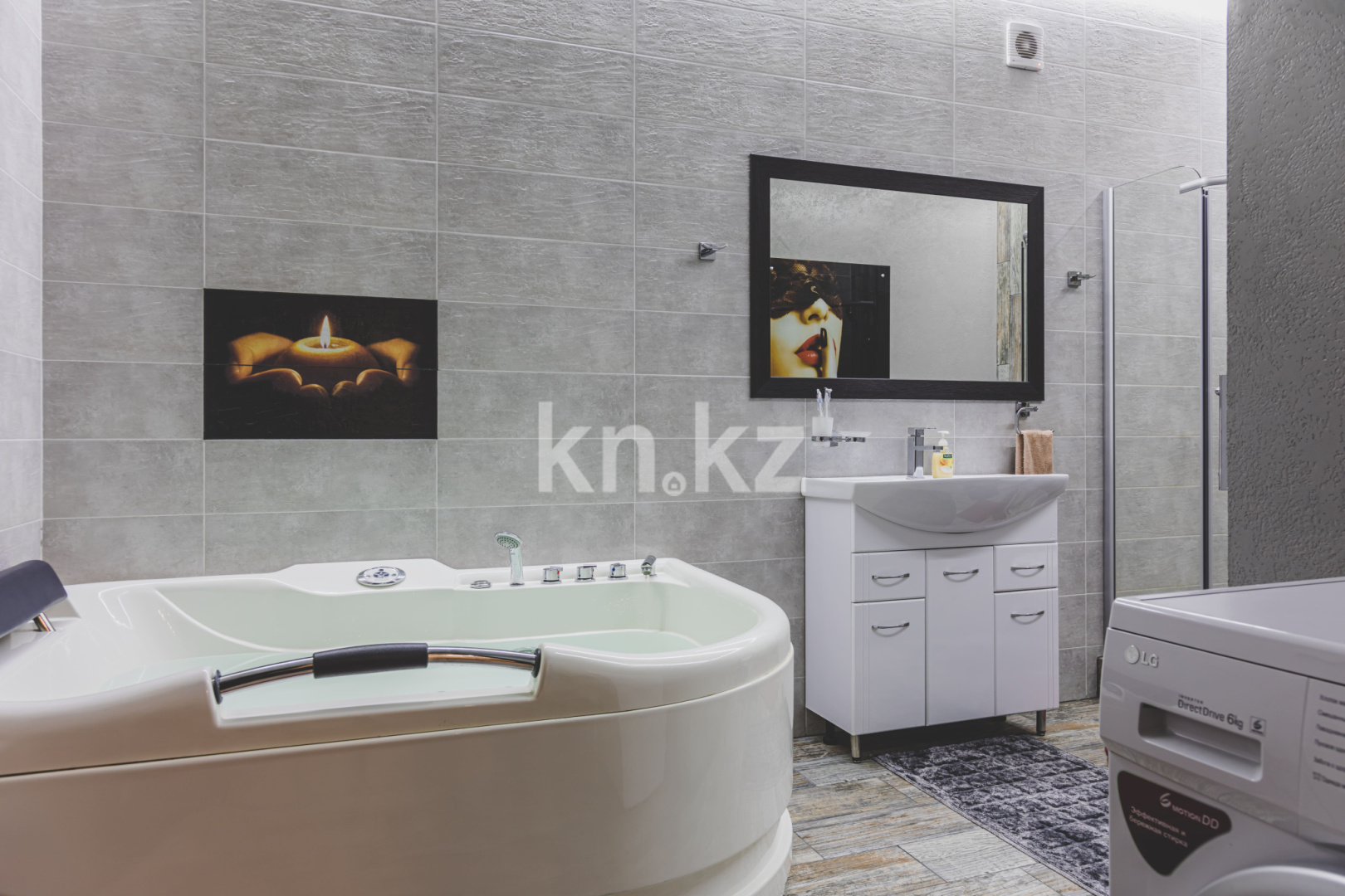 Аренда 1-комнатной квартиры посуточно, 55 м² в Алматы - фото 8