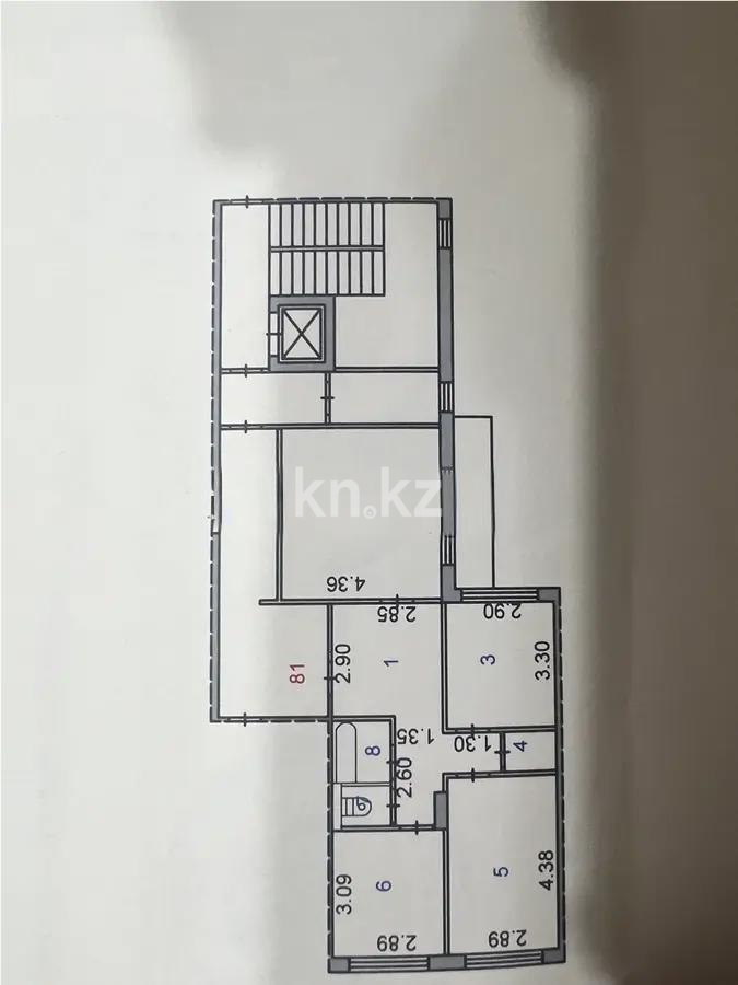 Продажа 3-комнатной квартиры, 68 м², мкр-н Гульдер-1, дом  2 - Продажа квартир в Казахстане фото 7 из 7