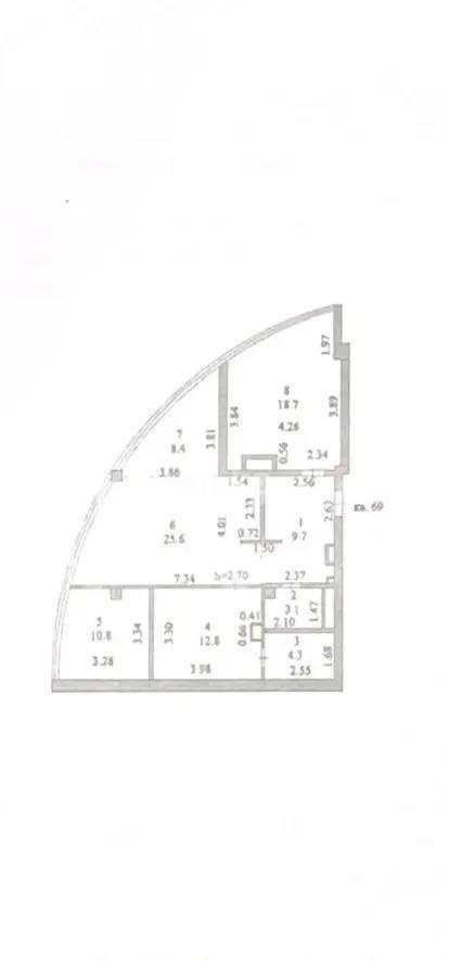 Продажа 4-комнатной квартиры, 93.4 м² в Астане - фото 9