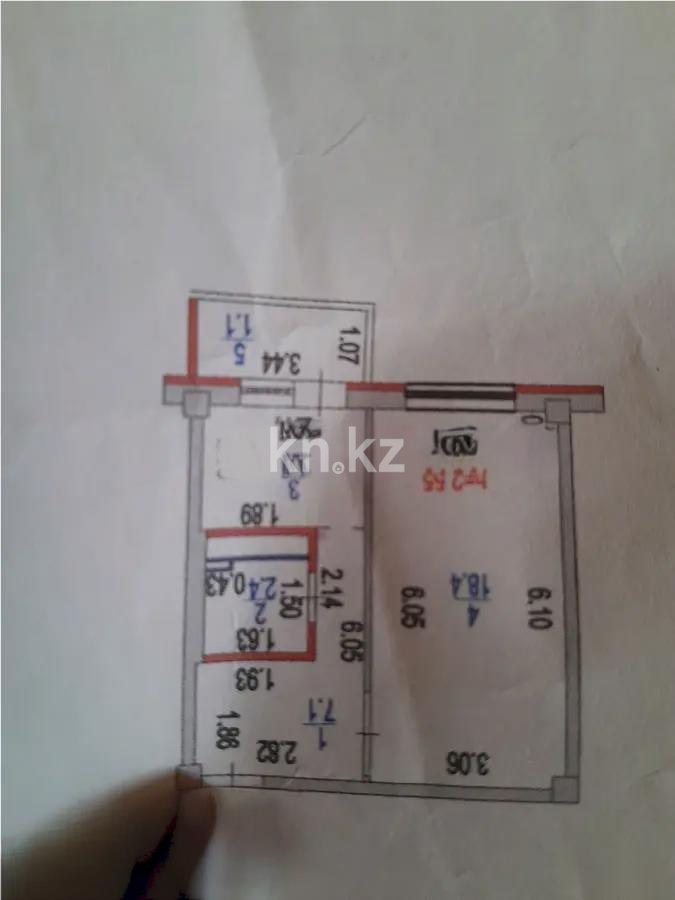 Продажа 1-комнатной квартиры, 35 м², пр. Тлендиева, дом  44/1 в Астане - фото 5