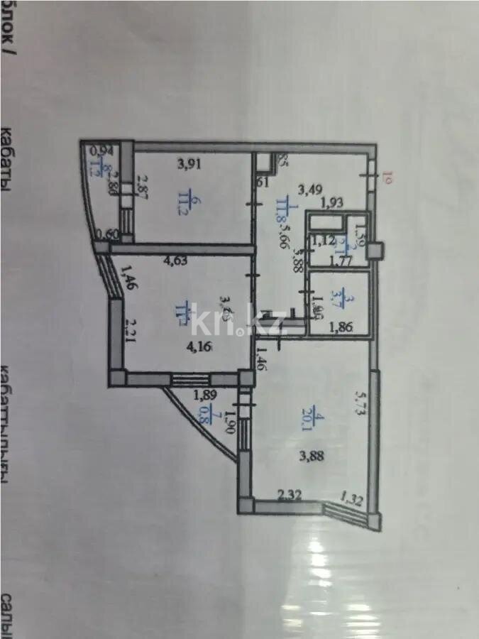 Продажа 2-комнатной квартиры, 67.2 м² в Астане - фото 7