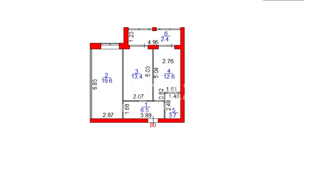 Продажа 2-комнатной квартиры, 62 м² - Продажа квартир в новостройках Караганды без посредников фото 3 из 21