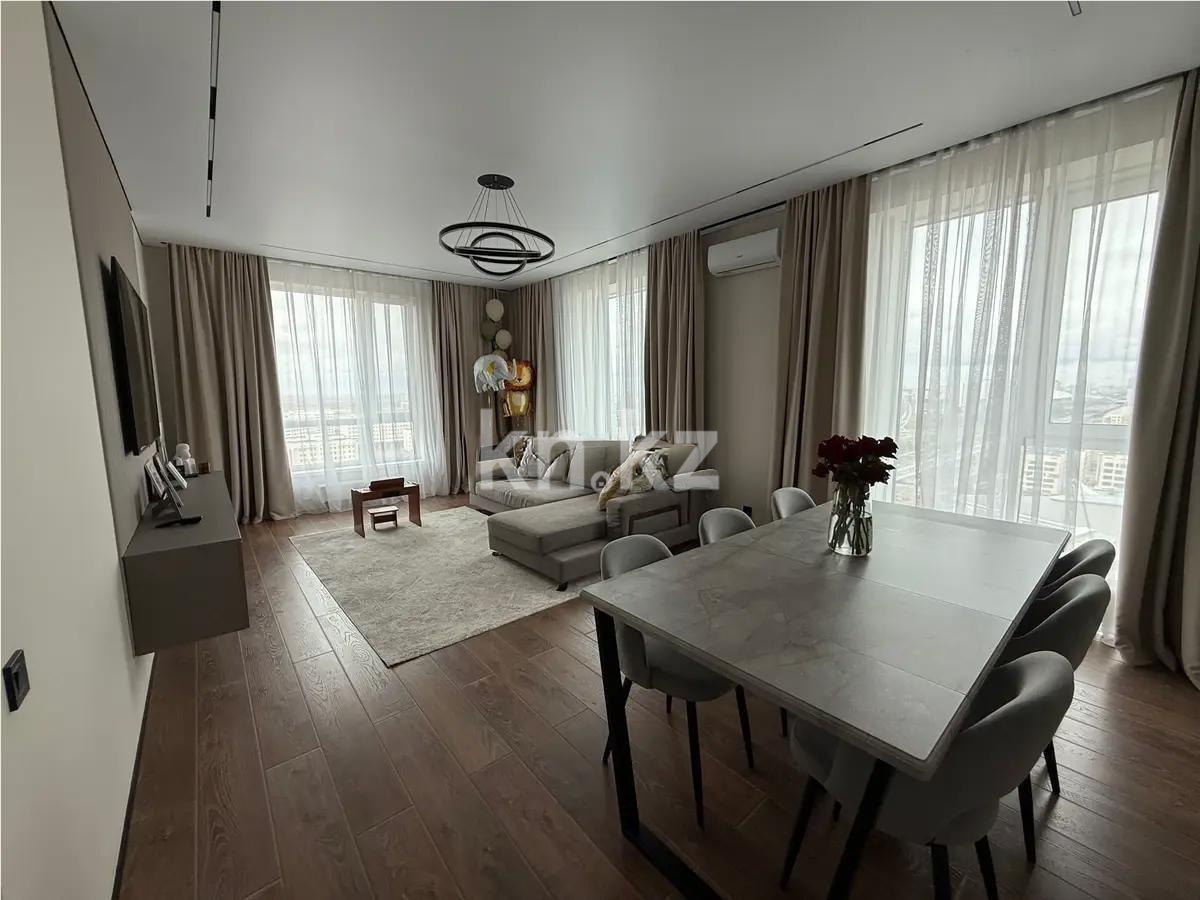 Продажа 3-комнатной квартиры, 108.24 м², ул. Рыскулова, дом  1 - Продажа  трехкомнатных квартир в новостройках Астаны фото 1 из 9