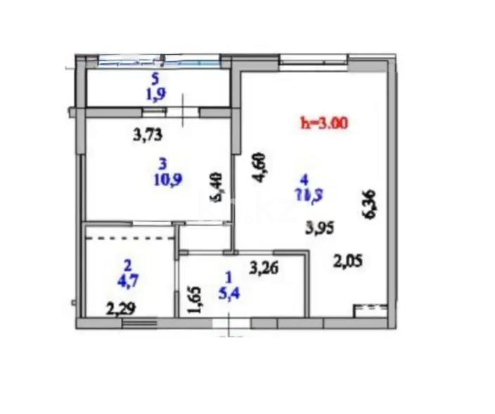 Продажа 2-комнатной квартиры, 44 м² - Продажа недвижимости в Астане - страница 2 фото 1 из 1