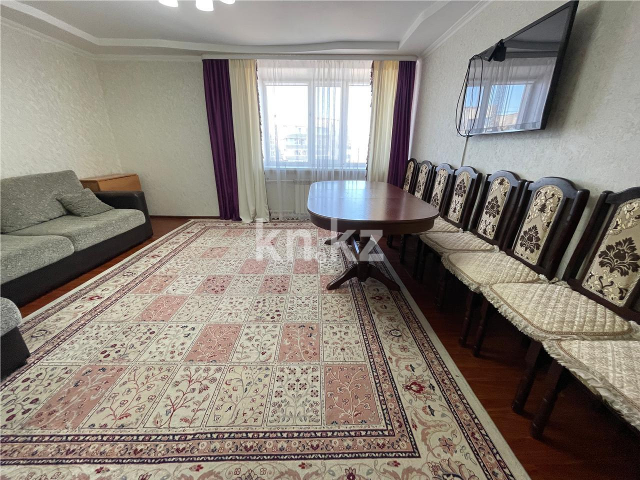 Продажа 4-комнатной квартиры, 73 м², ул. Гапеева - Продажа  четырехкомнатных квартир в Караганде с фото фото 1 из 25