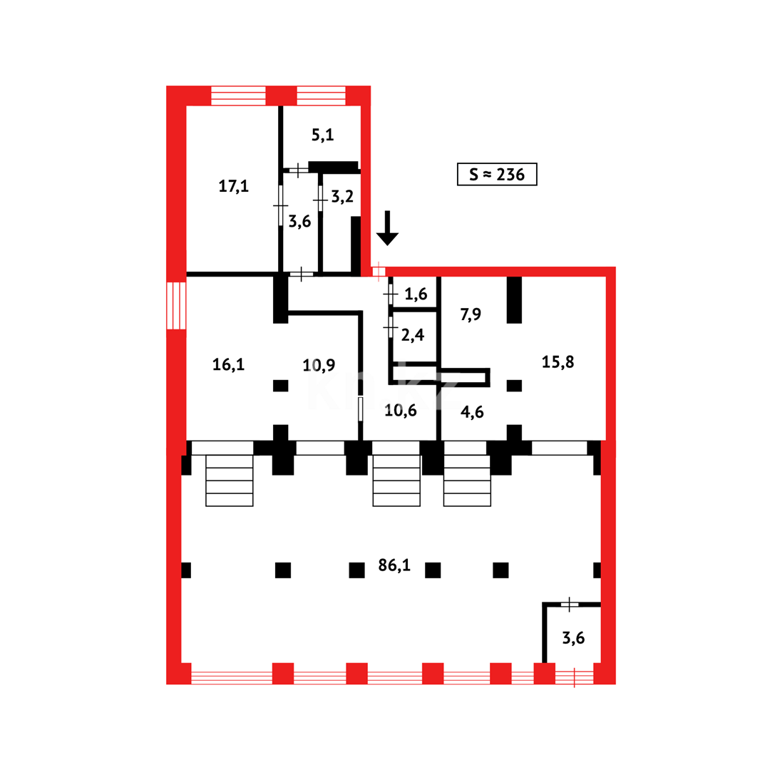 Аренда помещения - Аренда офисных и торговых помещений в Казахстане фото 4 из 4