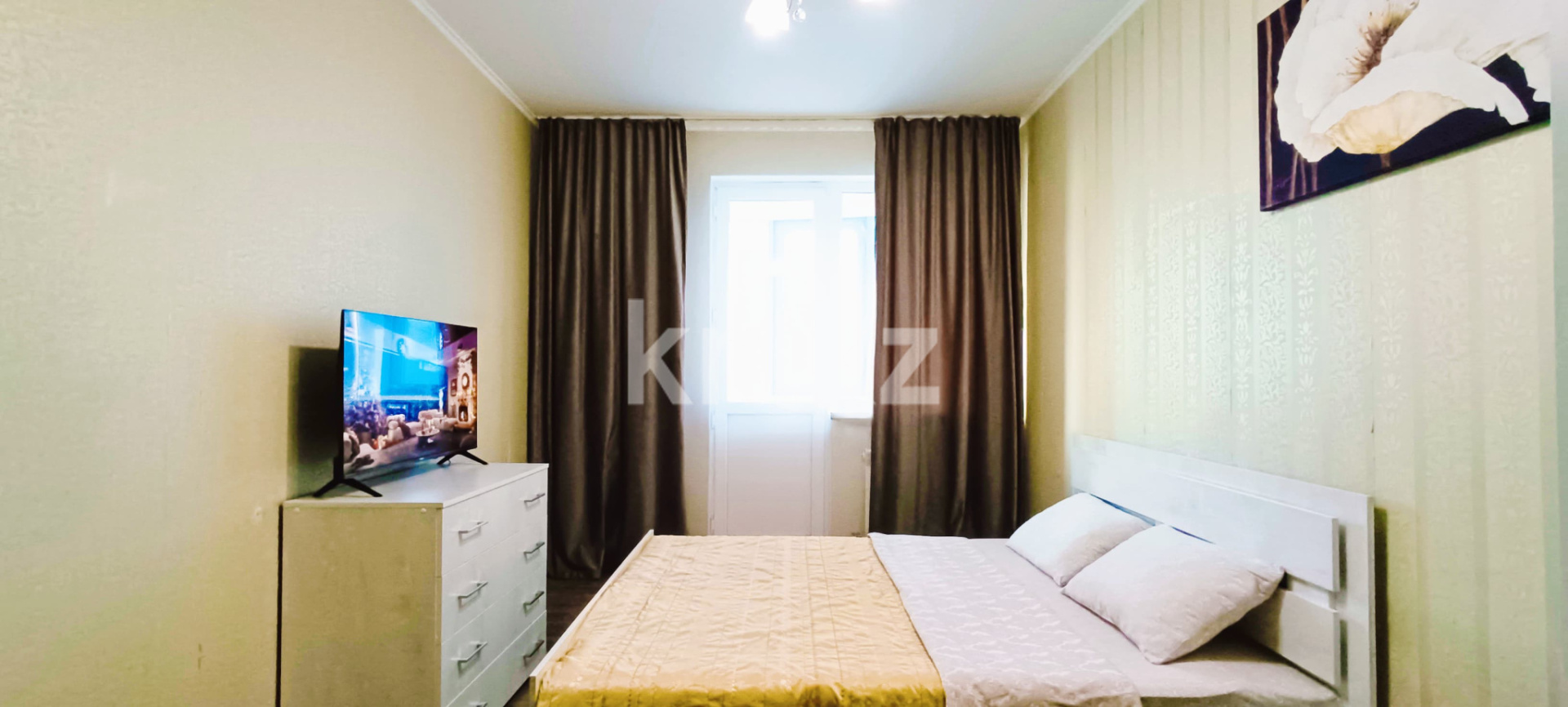 Аренда 2-комнатной квартиры посуточно, 60 м², ул. Сарайшык, дом  7б - Аренда  двухкомнатных квартир посуточно в Астане с фото фото 1 из 17