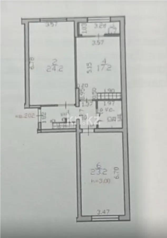 Продажа 2-комнатной квартиры, 79 м² - Продажа двухкомнатных квартир от собственников в Казахстане - страница 3 фото 2 из 2